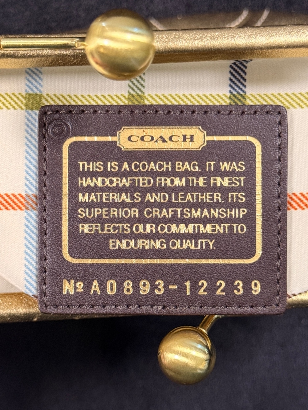 Coach Collector’s Item 2008 XL Limited Edition PVC Ergo Tote - Picture 6 of 7